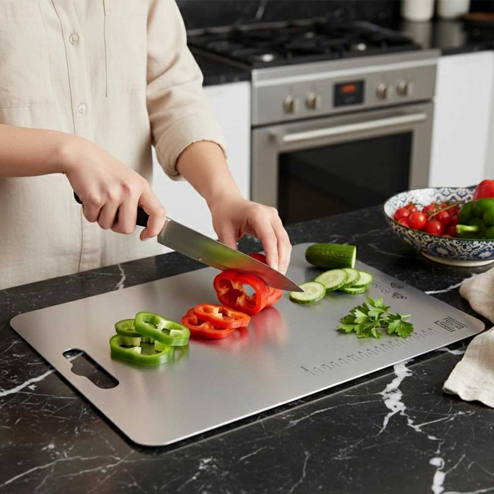 Premium Titanium Cutting Board